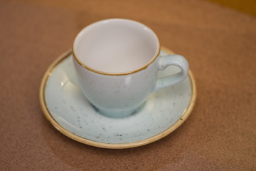 empty coffee cup