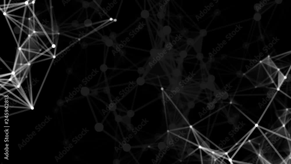 Poster abstract plexus shapes. connection and web concept. digital, communication and technology background