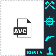 AVC icon flat