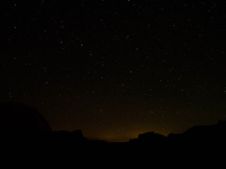 Naklejka premium Night sky