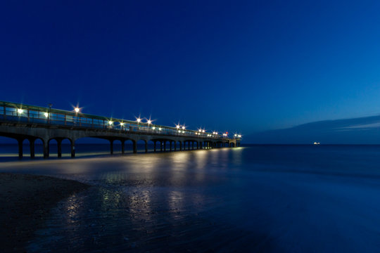 The Boscombe Pier by Night