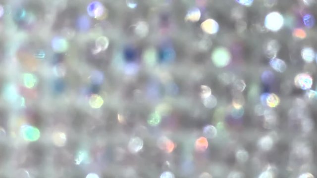Sparkling background of shimmering crystals, beautiful boke.