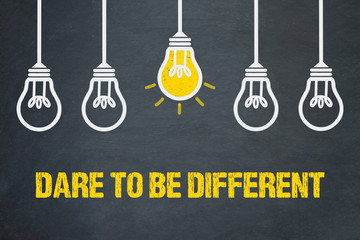 Dare to be different