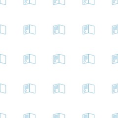 diploma icon pattern seamless white background
