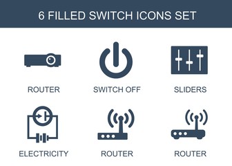 6 switch icons