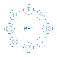 8 bet icons