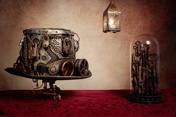 Steampunk amore e   rose rosse