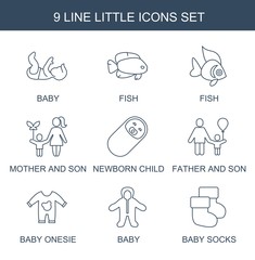 9 little icons