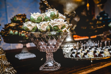 High candy confectionery for events, wedding candy or chic parties.