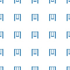 swing icon pattern seamless white background