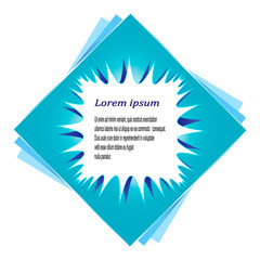 Emblem , Creative abstract organic vector logo sign for corporate identity. vector