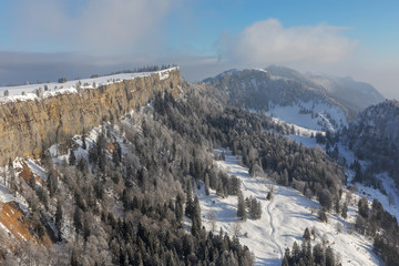 Winter auf Grenchenberge bei Grenchen - Solothurn