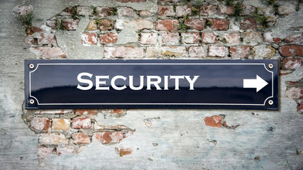 Sign 390 - Security