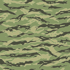 Vietnam Tiger stripe Camouflage seamless patterns