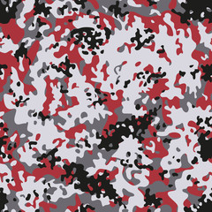 Modern Flectarn Camouflage seamless patterns