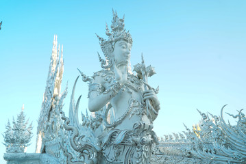 Wat Rong Khun in Chiang Rai ,Thailand