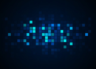 Abstract blue technology background
