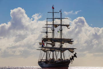 Saint Vincent and the Grenadines, tall ship