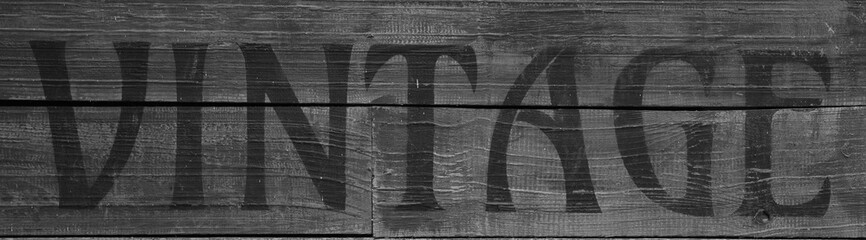 word on wooden wall