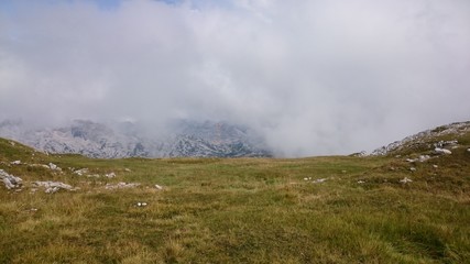 cloudy mountain