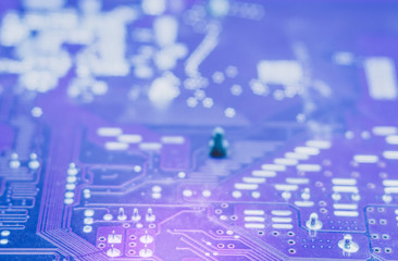 computer chips close-up