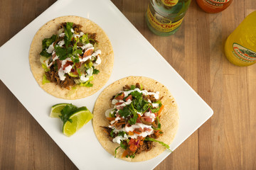 Tacos overhead