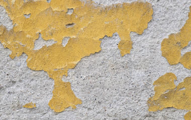 peeling paint on a wall