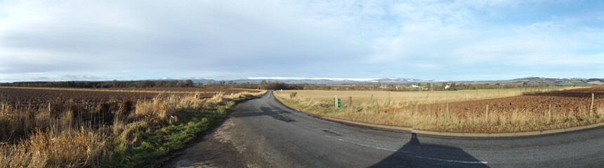 Obraz premium road in the countryside