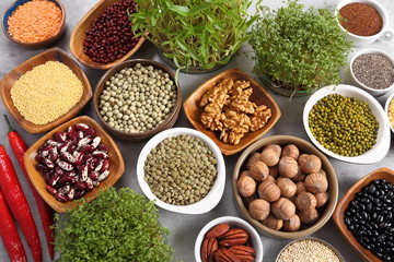 Healthy organic food.