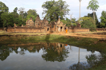 Fototapeta na wymiar temple d'Angkor au Cambodge