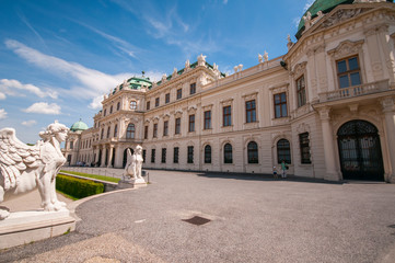 Obraz premium Belvedere, Vienna, Austria