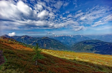Alpine Landscape Goldeck Carinthia Austria