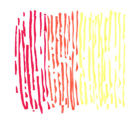 Obraz na płótnie Canvas red orange yellow lines background