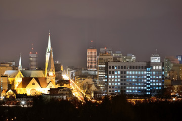 The city of Lodz, Poland