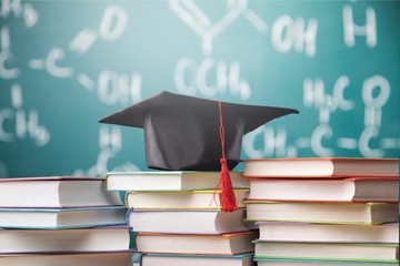 University degree master academy concept diploma graduation