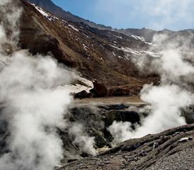 Russia. The Kamchatka Peninsula. Volcano 
