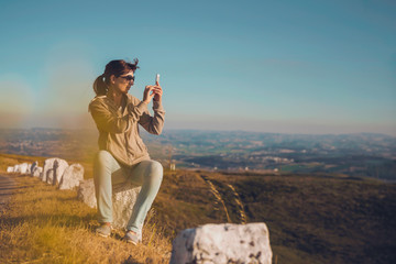 Enjoying the nature