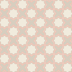 Geometric pattern in oriental style. Seamless pattern.