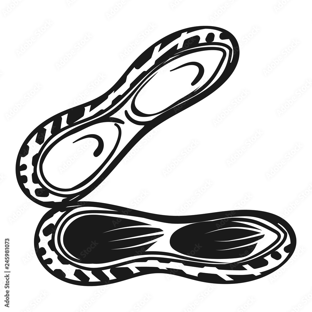 Poster opened peanut shellicon. simple illustration of opened peanut shell vector icon for web design isola