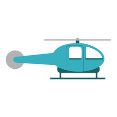 helicopter aircraft sideview
