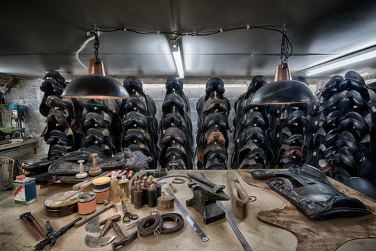 Leather workshop