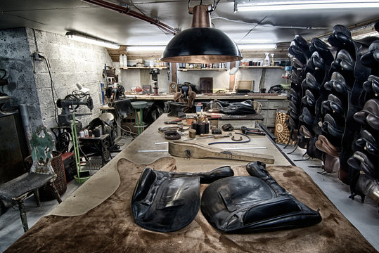 Leather workshop