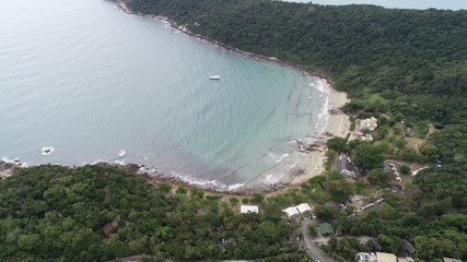 A Natureza de Bombinhas visto de Cima
