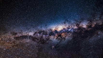 milky way at darknight