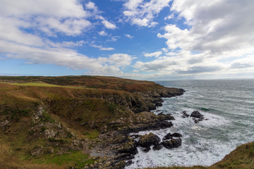 Cliffs near Portpatrick, Scotland, United Kindom