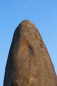 Menhir du Champ-Dolent, Dol-de-Bretagne, Brittany - France 