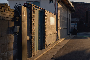 Korean vintage street on sunset © Sean Lee