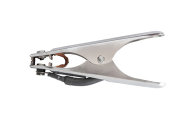 Electrodes for welding isolated on white background.