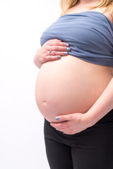 A pregnancy bump photoshoot