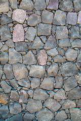 Wall of stones. Texture. Background